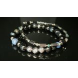 Monolith Azul – férfi ásvány karkötők - Fókusz és Stabilitás