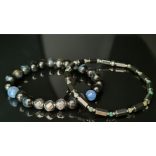 Monolith Azul – férfi ásvány karkötők - Fókusz és Stabilitás