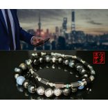 Monolith Azul – férfi ásvány karkötők - Fókusz és Stabilitás