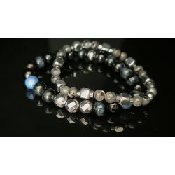   Monolith Nocturne –  férfi ásvány karkötők - Belső Erő és Védelem