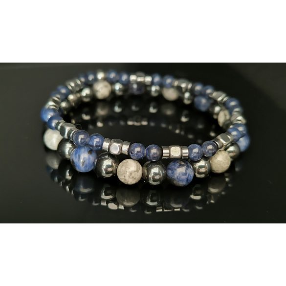 Monolith Luna – férfi ásvány karkötők - Tiszta Gondolat és Elegancia