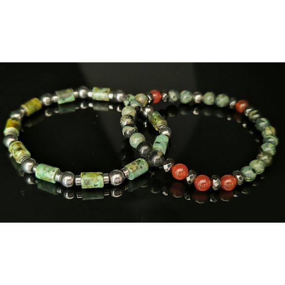 Monolith Jungle – férfi ásvány karkötők - A Föld Erejével