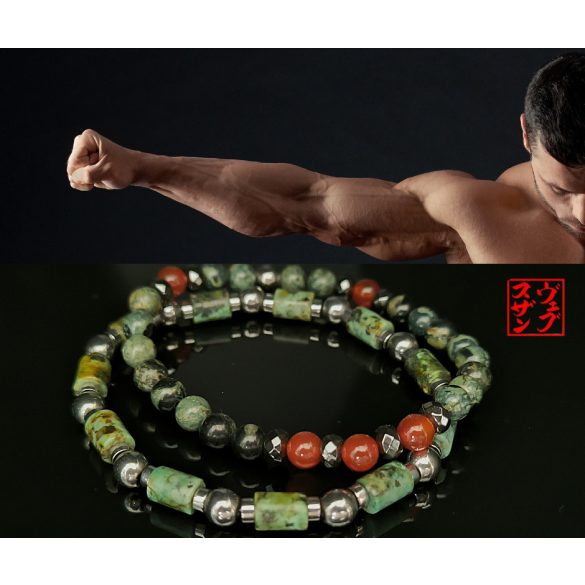 Monolith Jungle – férfi ásvány karkötők - A Föld Erejével