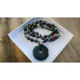 ZEN Boldogság Talizmán Nyaklánc – Indiai Achát