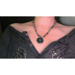 ZEN Boldogság Talizmán Nyaklánc – Indiai Achát