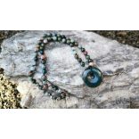 ZEN Boldogság Talizmán Nyaklánc – Indiai Achát