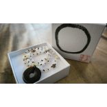 ZEN Boldogság Talizmán Nyaklánc – Obszidián és Pakisztáni Ónix