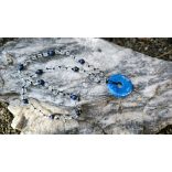 ZEN Boldogság Talizmán Nyaklánc – Lapis Lazuli és Hegyikristály