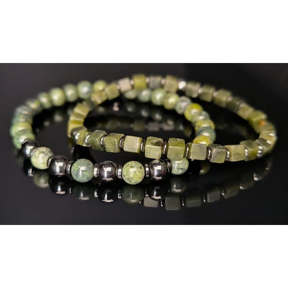 Monolith by Susan Végh – IKONOK: Steve McQueen ásványkarkötő szett