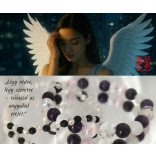 Őrangyal Karkötő – Ametiszt & Angyal Aura Lila Szelenit