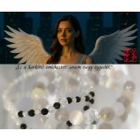 Őrangyal Karkötő – Arany Rutil & Sárga Szelenit & Fehér Szelenit