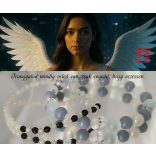 Őrangyal Karkötő – Angelit & Világoskék Szelenit + Kísérő Karkötő – Szerafinit & Cirkon (4 mm)