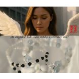 . Őrangyal Karkötő – Cölesztin & Kék Angyal Aura Szelenit & Fehér Angyal Aura Szelenit + Kísérő Karkötő – Szerafinit & Cirkon (4 mm)