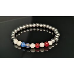   Monolith by Susan Végh – IKON: EASY RIDER, Férfi ásvány karkötő