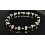 Monolith - Amazonit & Hematit férfi ásvány karkötő - A Tenger Lelke