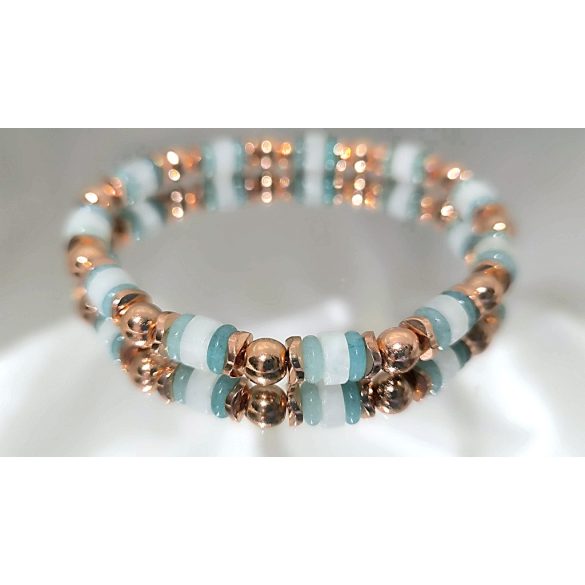 Moonligth Muse – Serene Tide Karkötő - A Belső Nyugalom Hulláma ásvány karkötő