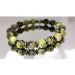   Moonligth Muse – Emerald Whisper Karkötő - A Szelíd Bátorság Karkötője