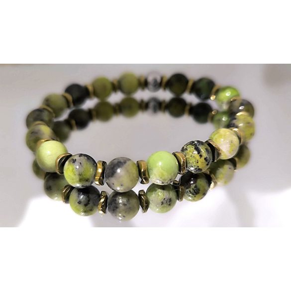 Moonligth Muse – Emerald Whisper Karkötő - A Szelíd Bátorság Karkötője