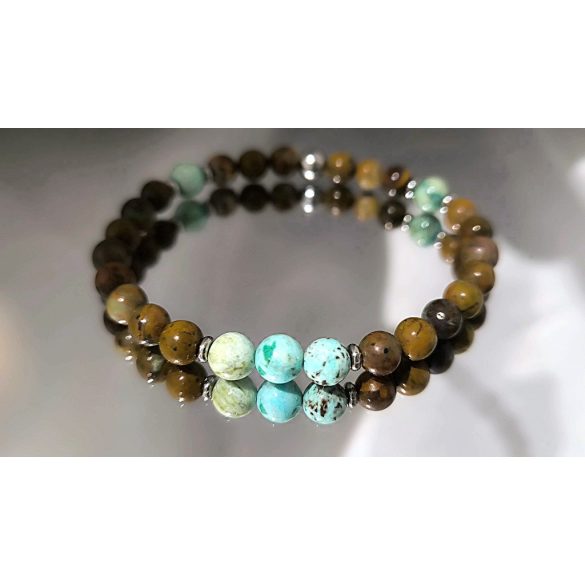 Moonligth Muse – Turquoise Oracle Karkötő - A Benső Bölcsesség 6mm