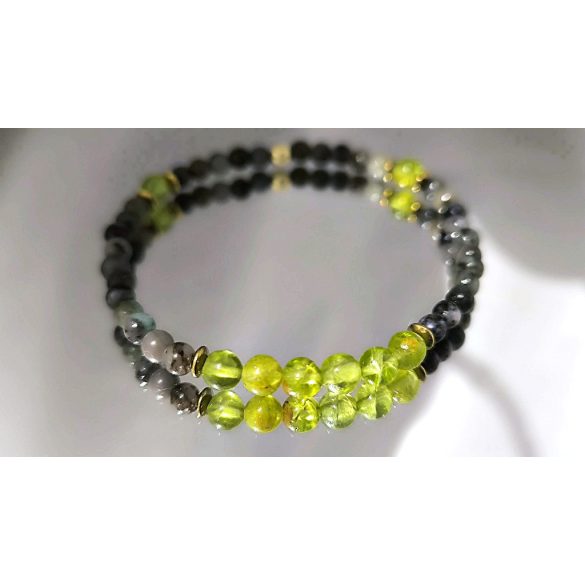 Moonligth Muse – Emerald Dawn Karkötő - Az Újjászületés és Szívfény Istennője