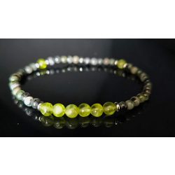   MONOLITH by Susan Végh – “Verdant Authority” Férfi prémium ásvány Karkötő