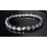 MONOLITH by Susan Végh – “Volcanic Code” Férfi prémium ásvány karkötő