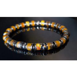   MONOLITH by Susan Végh – “Predator Focus” Férfi prémium ásvány Karkötő