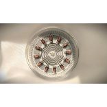 Lakhovsky EMF-védelmi korong germánium diódákkal és Lakhovsky MWO antennával