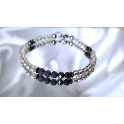   Moonligth Muse – Sapphire Sunlight prémium ásvány Karkötő - A Fény és Bölcsesség Istennője