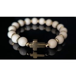 CREDO — Márvány prémium ásvány karkötő