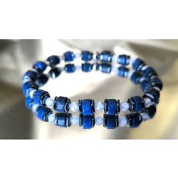   Moonlit Muse – A Tisztaság és Bölcsesség Premium Ásvány Karkötője